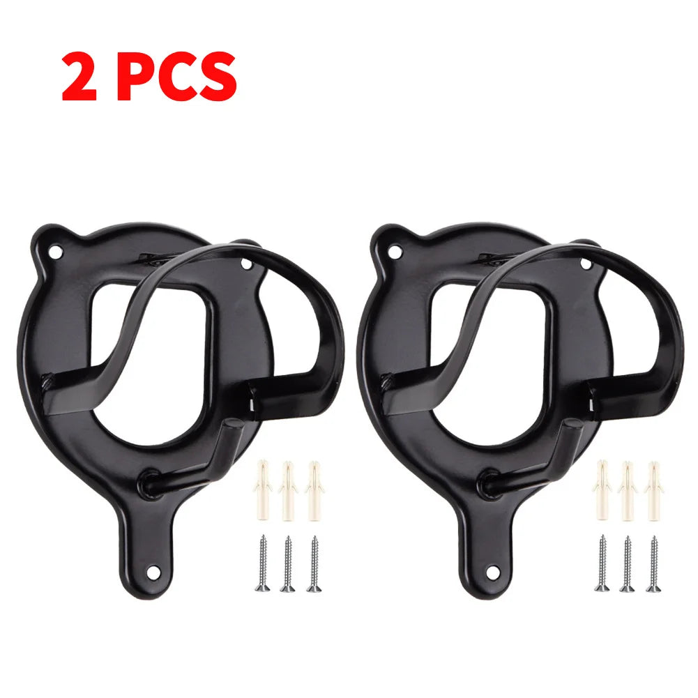 Horse Bridle Rack Metal Bridle Hooks Wall Mounted Horse Tack Storage Halter Hanger Bridle Holder for Horse Barn Supplies