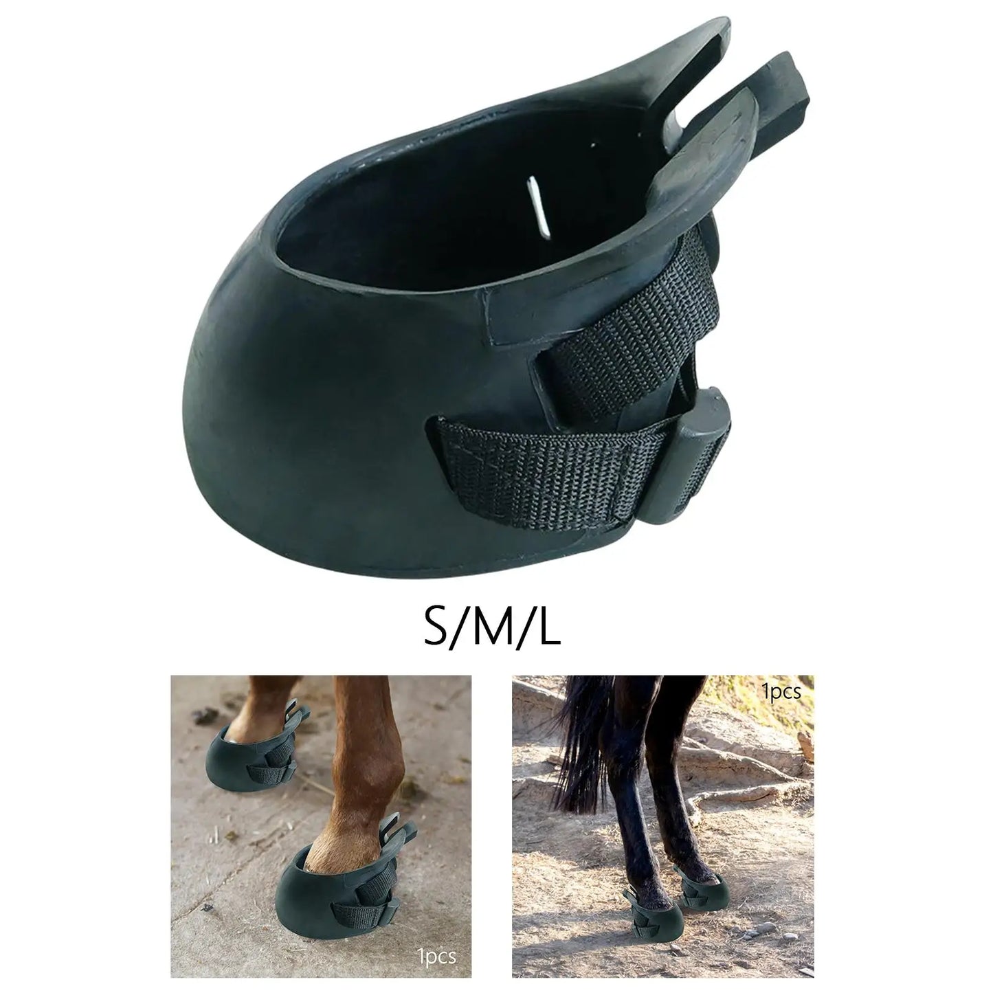 Durable Horse Hoof Boots for Outdoor Training And Riding Protective Footwear for Horses Professional Overreach Feet Boots