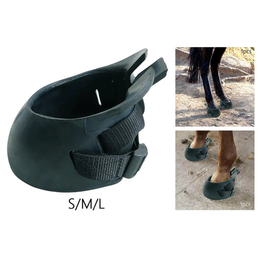 Durable Horse Hoof Boots for Outdoor Training And Riding Protective Footwear for Horses Professional Overreach Feet Boots