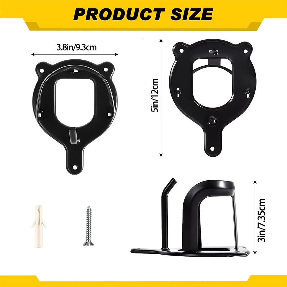 Horse Bridle Rack Metal Bridle Hooks Wall Mounted Horse Tack Storage Halter Hanger Bridle Holder for Horse Barn Supplies